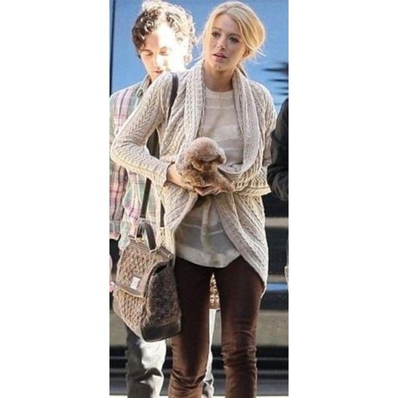 CABI Cream Beige‎ Cotton Crochet Knit Open Front Circle Shawl Cardigan Sweater - Picture 1 of 16